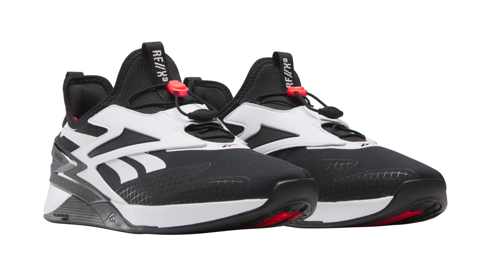 Reebok Nano X3 Froning Core Black White Neon Cherry Rogue